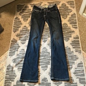Ariat Real jeans for horsewomen .. size 26R. Near new